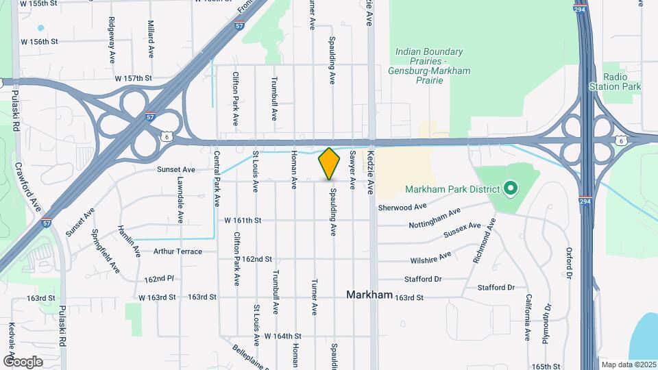 16002 Spaulding Ave, Unit 12 Map and Location Details