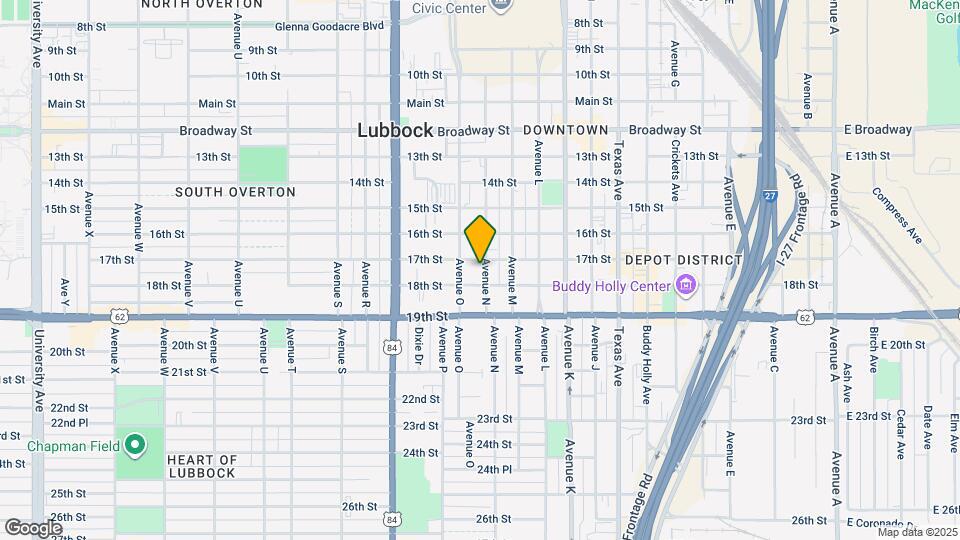 1708 Avenue N Map and Location Details