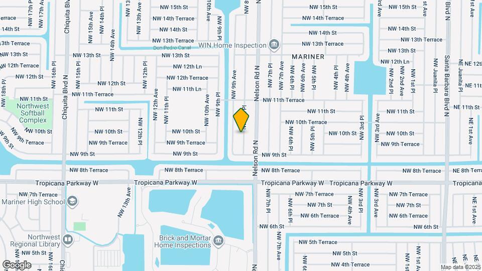 924 NW 8th Pl Map and Location Details