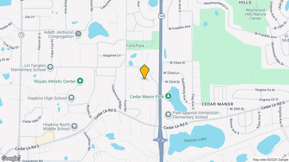 9720 Cimarron Cir Mapa y Detalles de la Ubicación