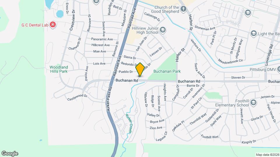 4195 Brookside Dr Map and Location Details