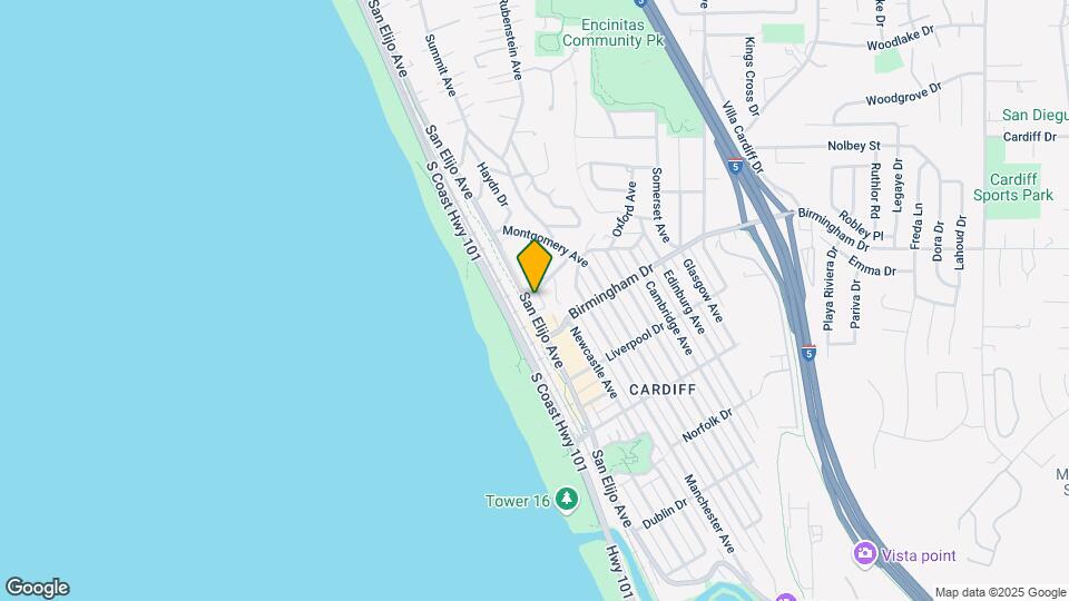 1909-1919 San Elijo Ave Map and Location Details