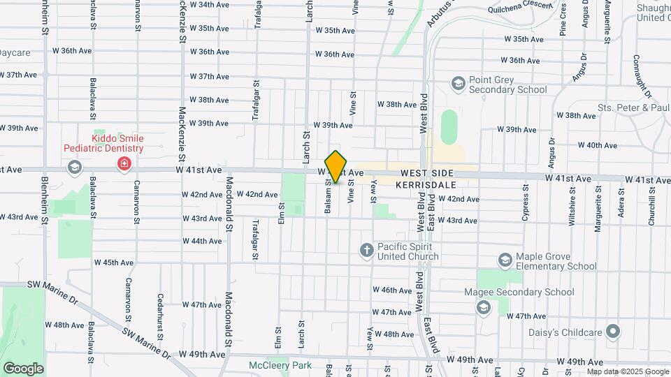 5762 Balsam St Map and Location Details
