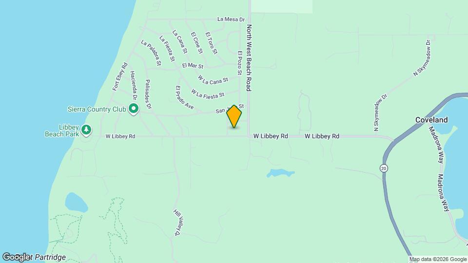 2528 W Libbey Rd Map and Location Details