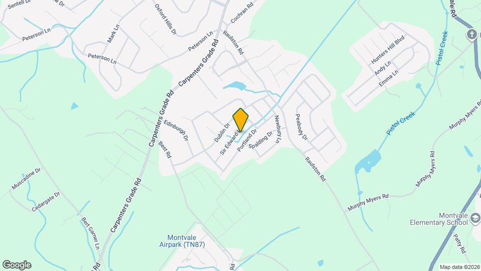 2322 Sir Edward Ln Mapa y Detalles de la Ubicación