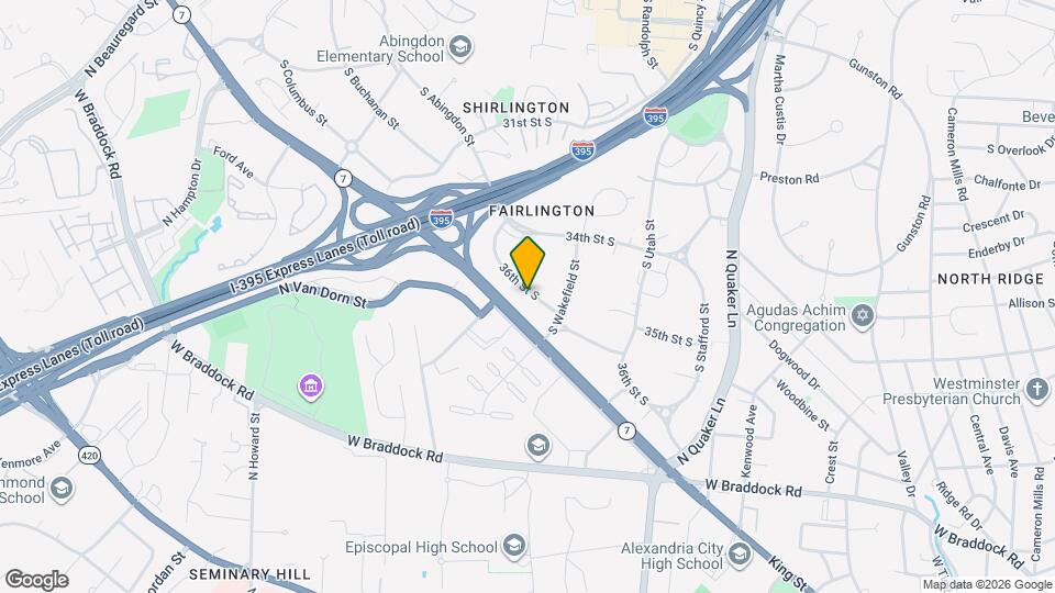 4628 36th St S Map and Location Details