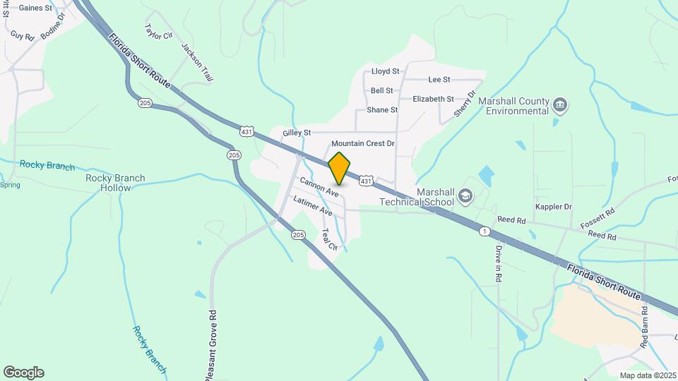 6608 Cannon Ave Map and Location Details