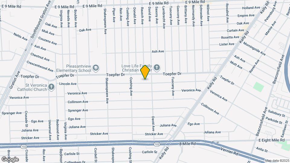 17097 Lincoln Ave Map and Location Details