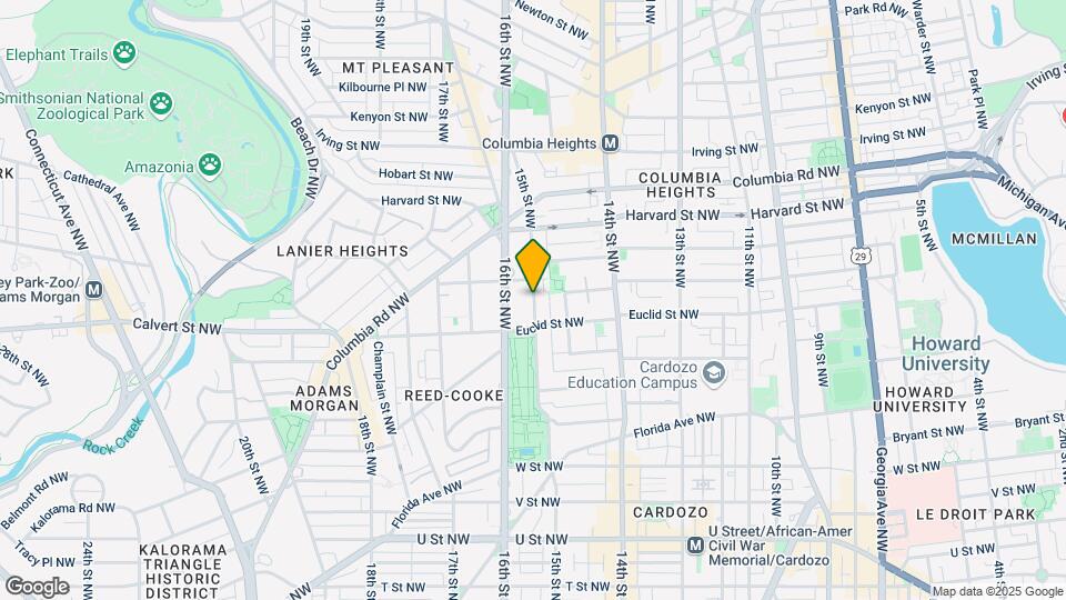2656 15th St NW, Unit C4 Map and Location Details