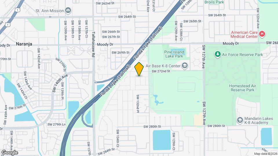 27264 SW 132nd Pl Map and Location Details