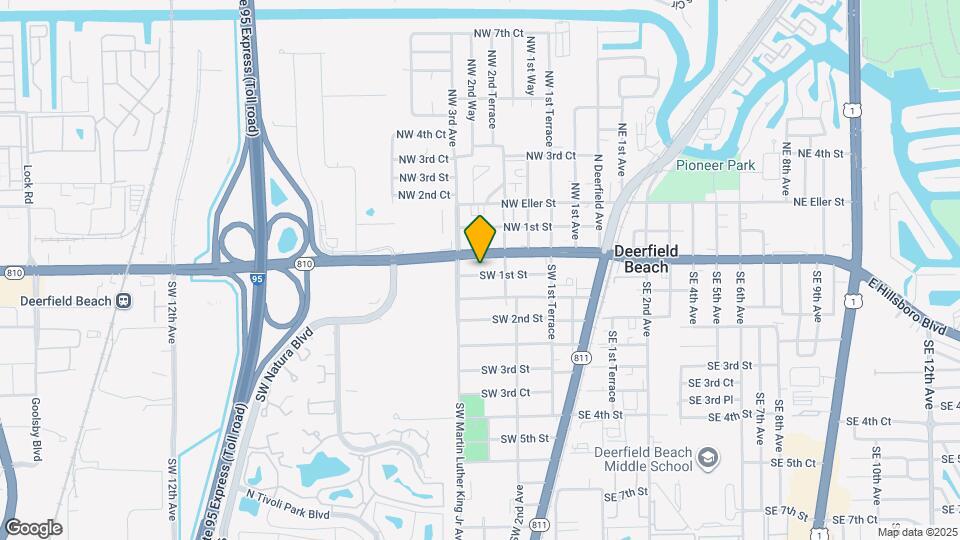 279 SW 1st St Map and Location Details