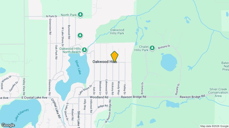 127 Hickory Rd Map and Location Details