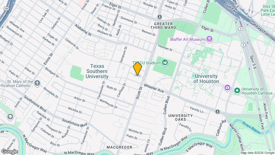 3714 Eagle St Map and Location Details