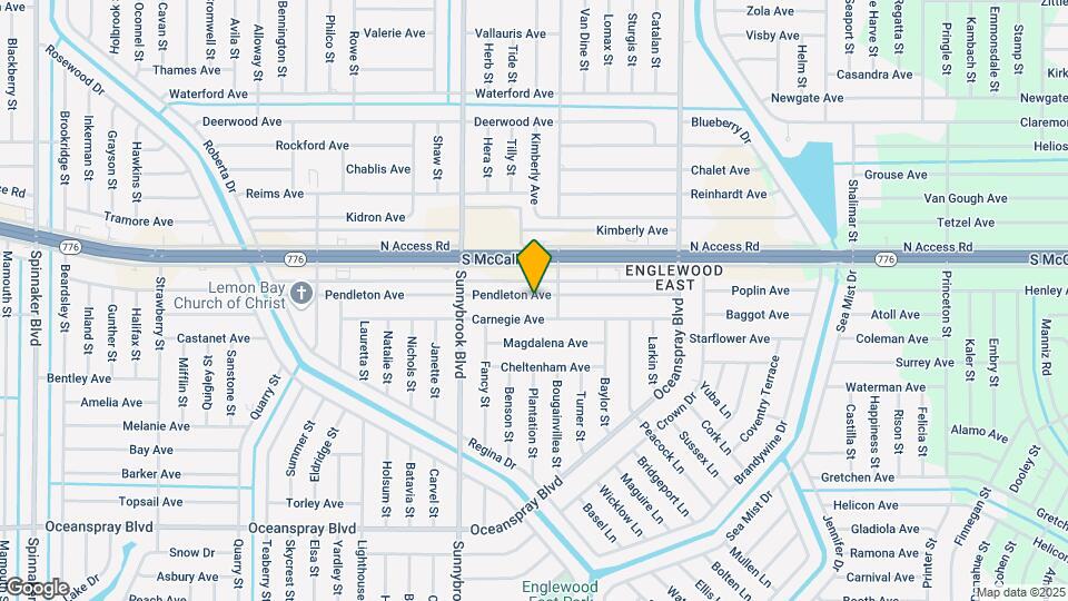 11089 Pendleton Ave Map and Location Details
