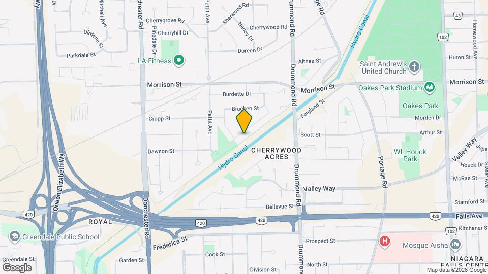 6456 Carolyn Ave Map and Location Details