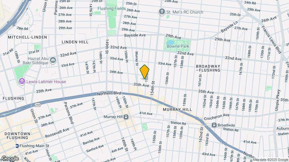 3422 153rd St Map and Location Details