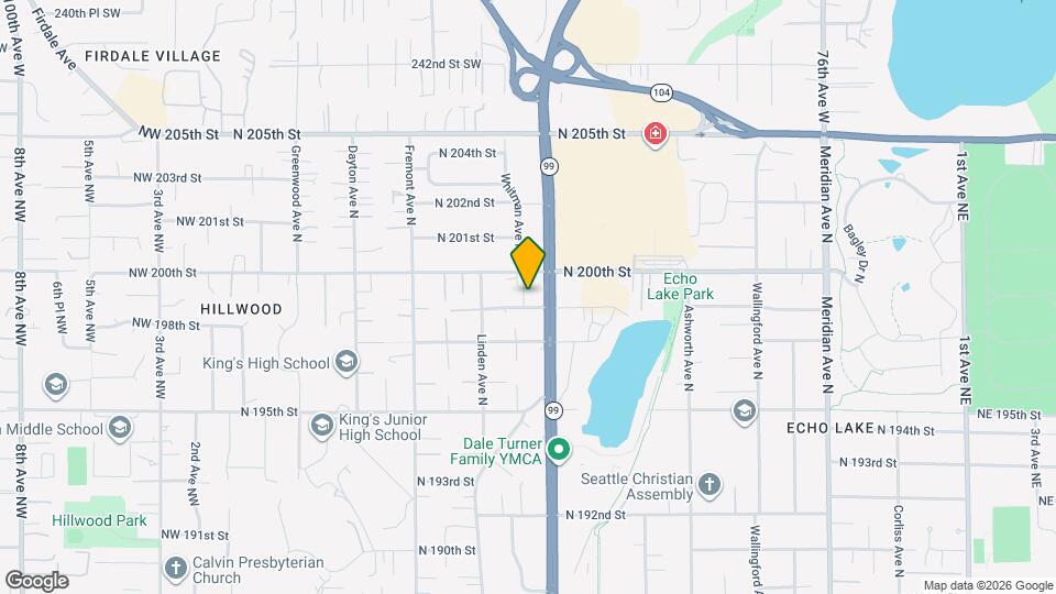 937 N 200th St, Unit B102 Map and Location Details