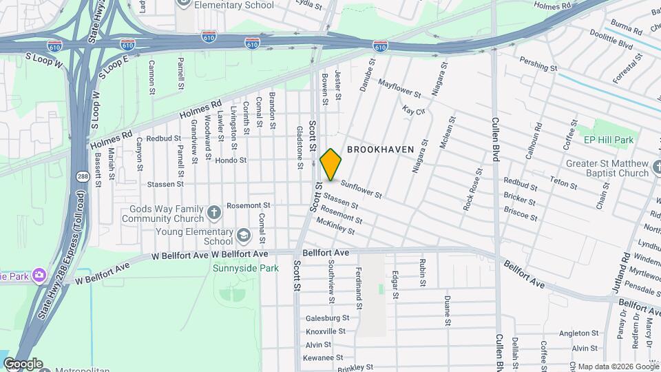 4006 Sunflower St Mapa y Detalles de la Ubicación