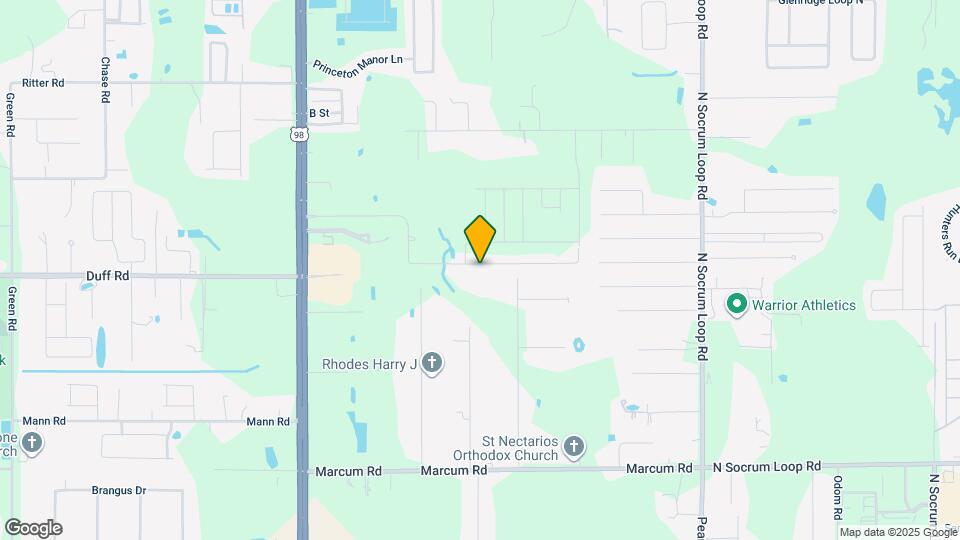 614 Fox Lake Dr Map and Location Details