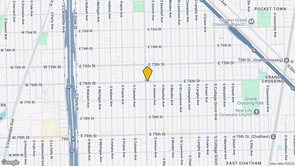 7601 S King Dr Mapa y Detalles de la Ubicación