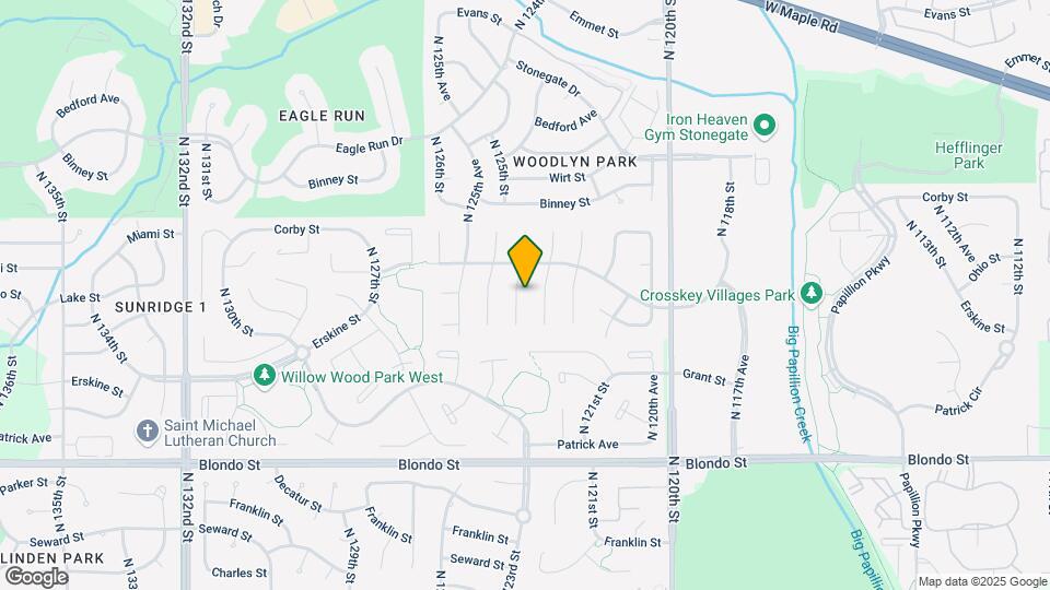 2627 N 124th Cir Map and Location Details