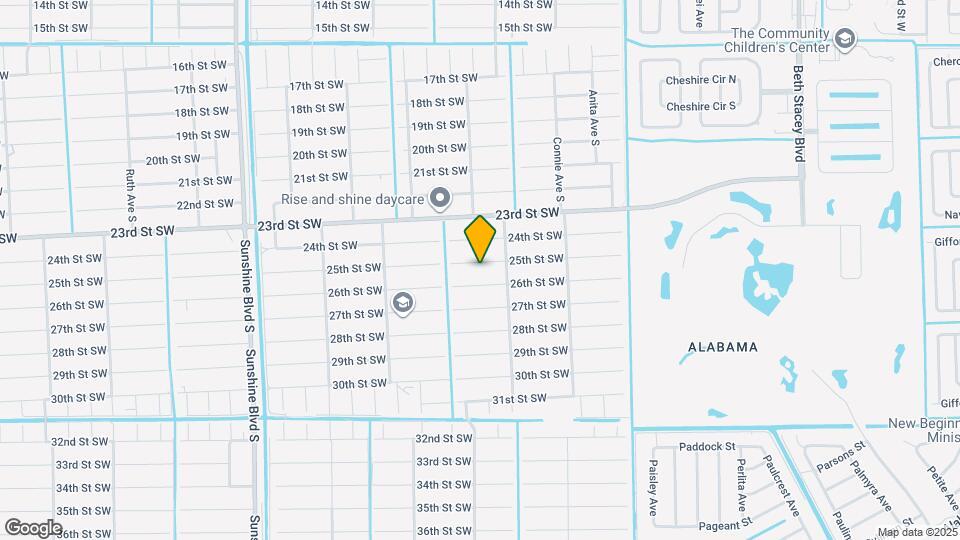 2709 25th St SW Map and Location Details