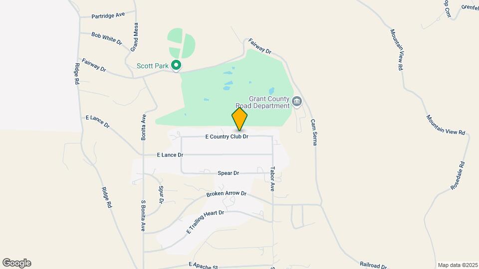 720 E Country Club Dr Map and Location Details