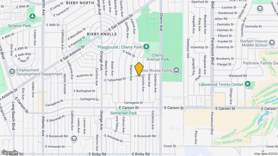 4254 Keever Ave Map and Location Details