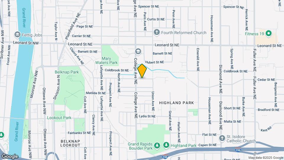 500 Cedar St NE Mapa y Detalles de la Ubicación
