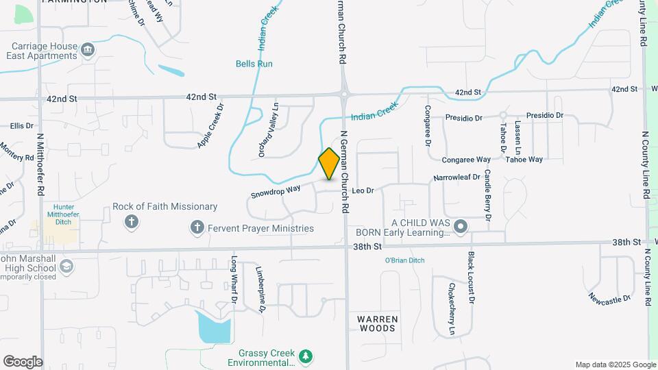 10937 Snowdrop Way Map and Location Details