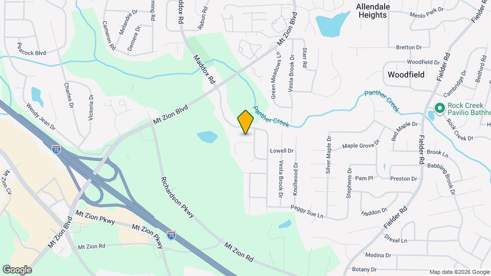 6859 Mystic Ln Map and Location Details