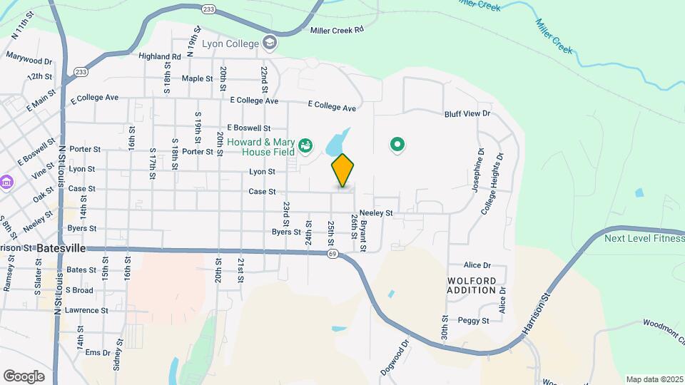 2575 Case St Map and Location Details