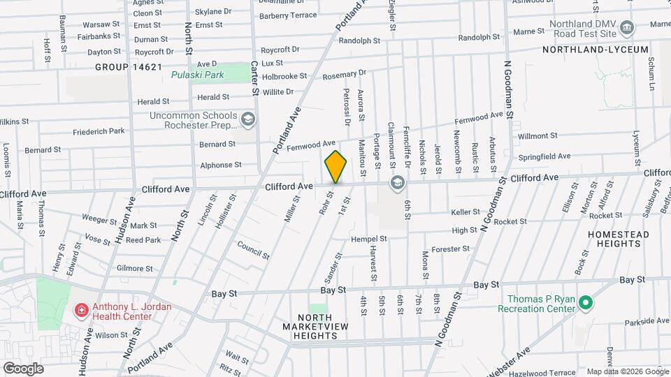 1339 Clifford Ave, Unit 1339 Mapa y Detalles de la Ubicación