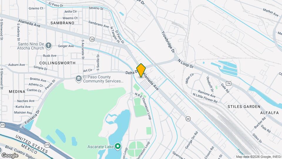 6968 Alameda Ave, Unit #35 Map and Location Details