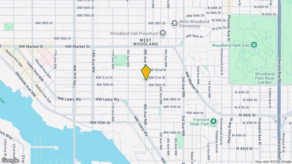 5004 8th Ave NW Map and Location Details