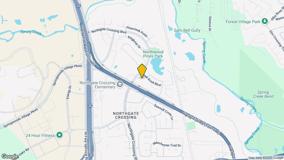 23550 Northgate Crossing Blvd, Unit 315.619848 Map and Location Details