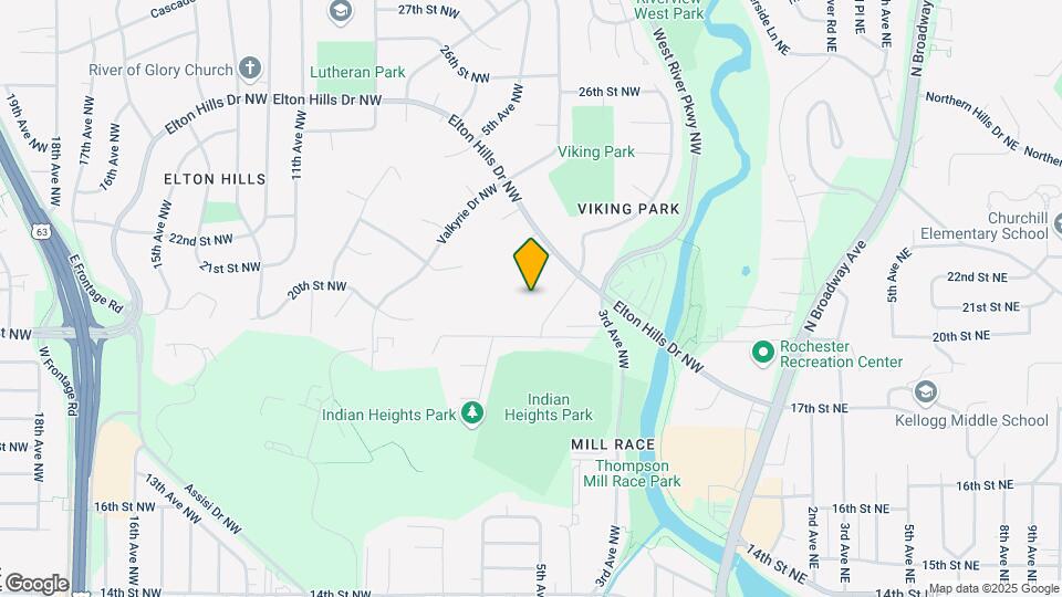 1923 Viking Dr NW, Unit 25 Map and Location Details