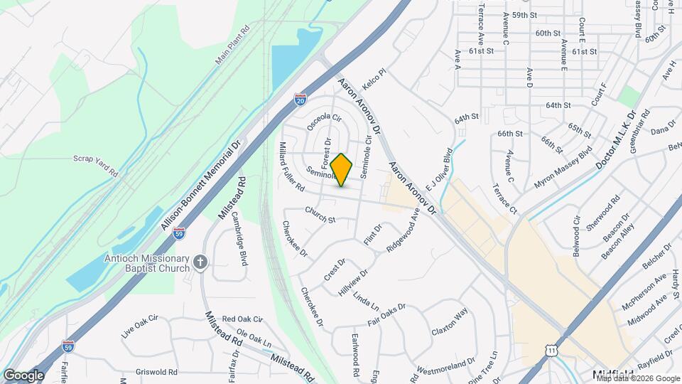 6721 Grasselli Rd Map and Location Details