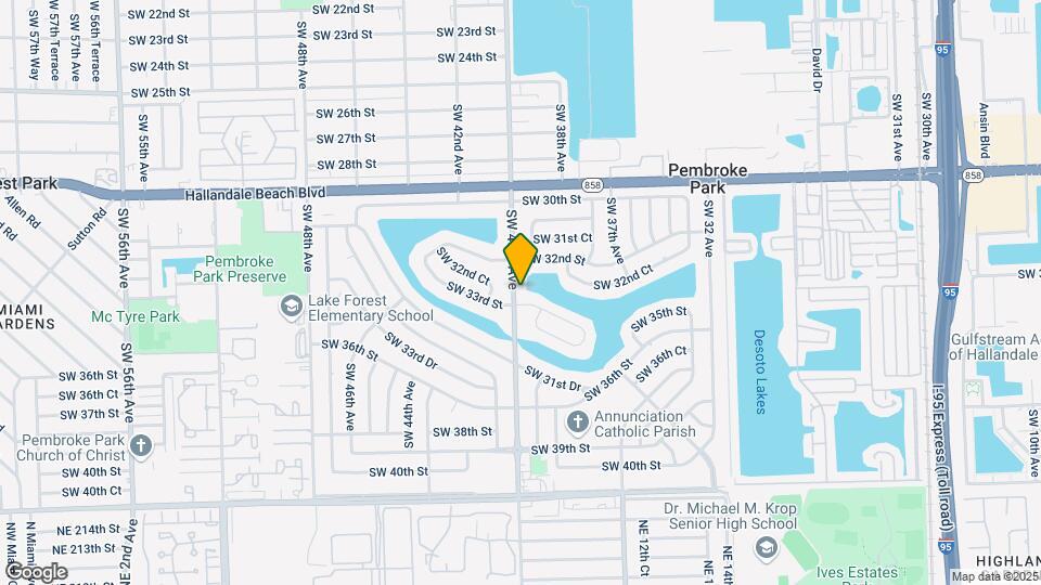 3241 SW 40th Ave Map and Location Details
