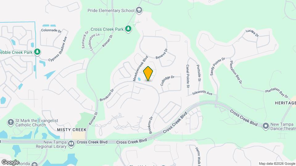 18217 Brookpark Dr Mapa y Detalles de la Ubicación