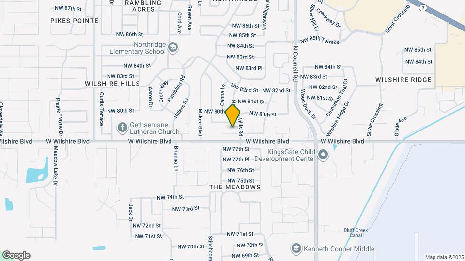 8209 NW 78th Terrace Map and Location Details
