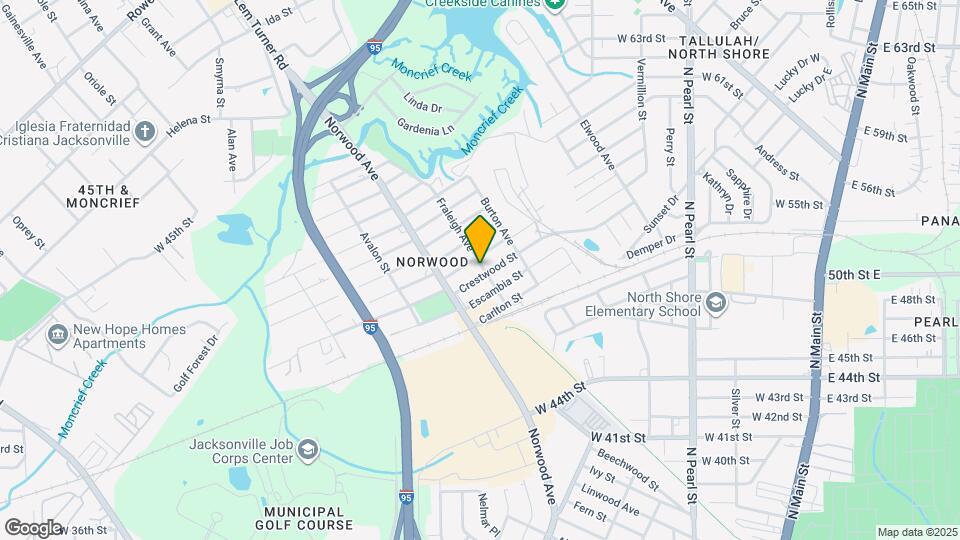 803 Crestwood St Map and Location Details