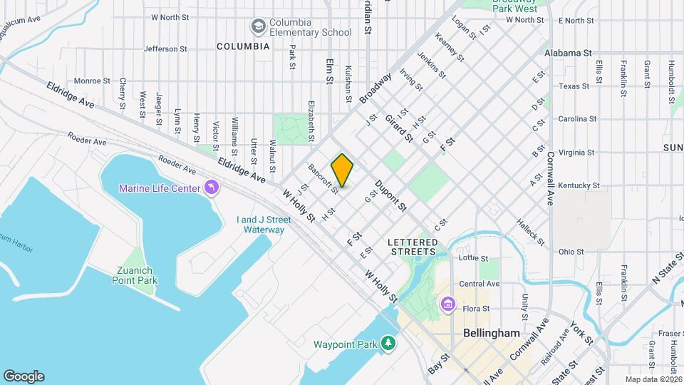 1501 H St Map and Location Details