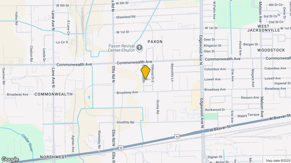 5368 Marybudd Ave Map and Location Details