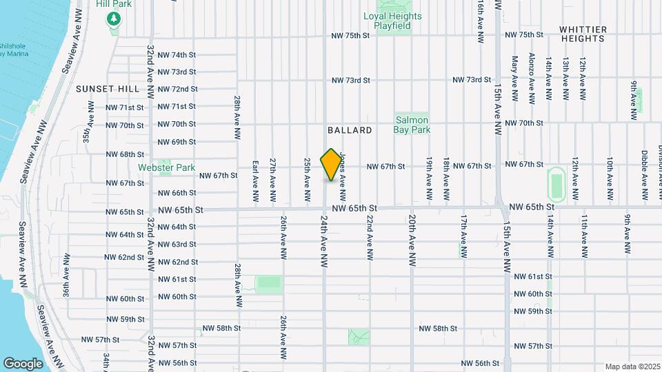 6530 24th Ave NW Map and Location Details