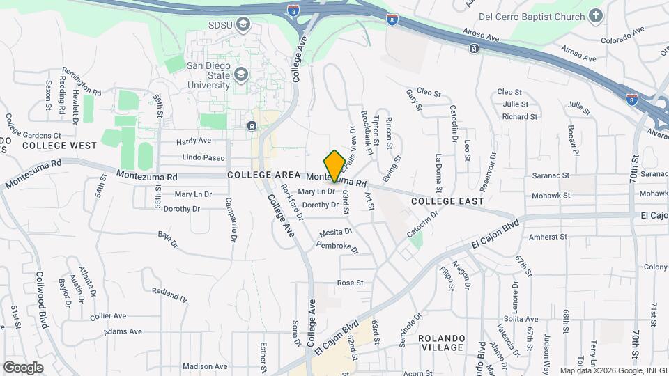 6252 Mary Ln Dr Mapa y Detalles de la Ubicación