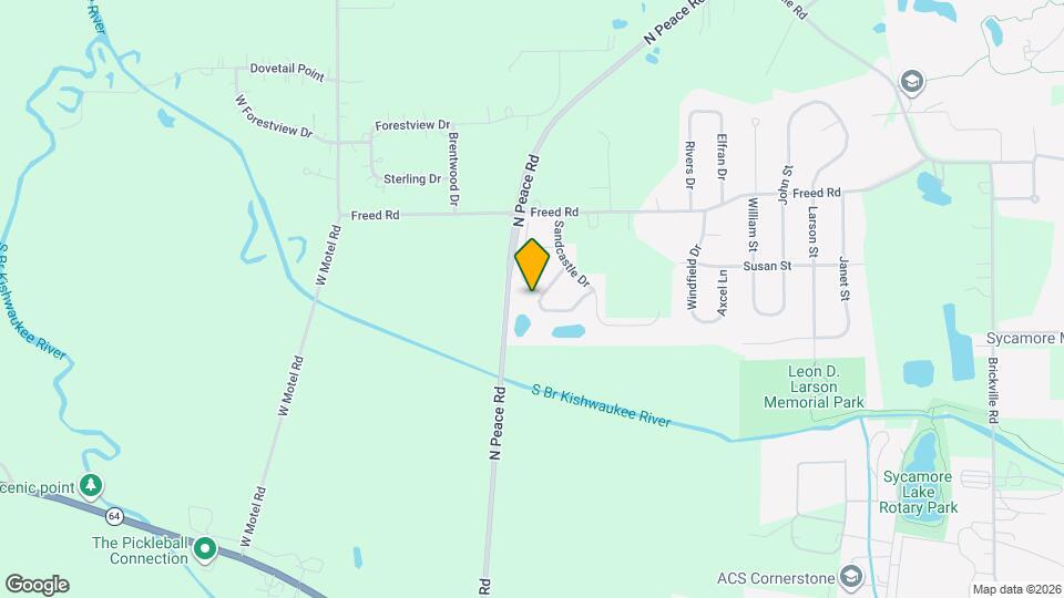 1469 Starfish Ln Map and Location Details