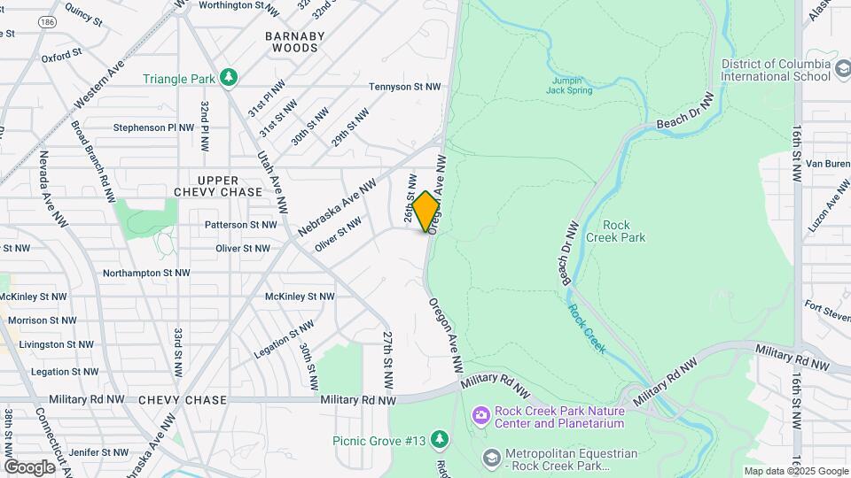 5750 Oregon Ave NW Map and Location Details
