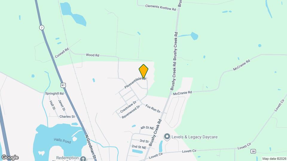 1001 Pleasantdale Cir Map and Location Details