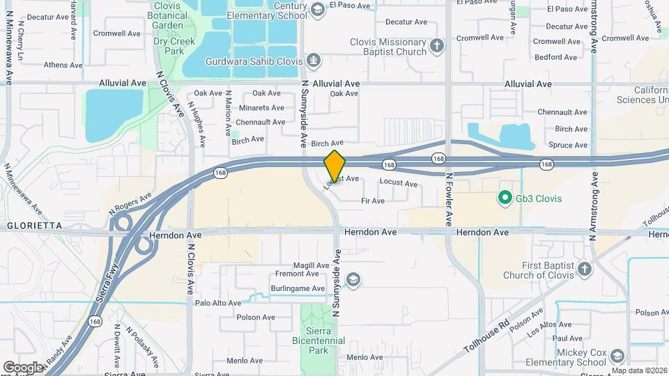 675 N Claremont Ave Map and Location Details